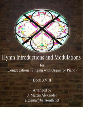 Book cover for Hymn Introductions and Modulations - Book XVIII
