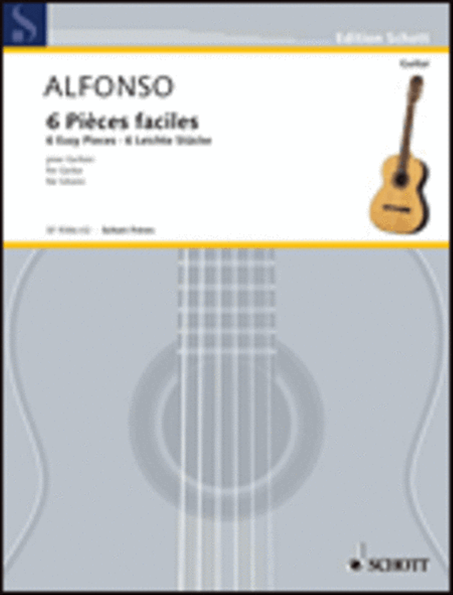 6 Easy Pieces Acoustic Guitar scores gallery preview page 1