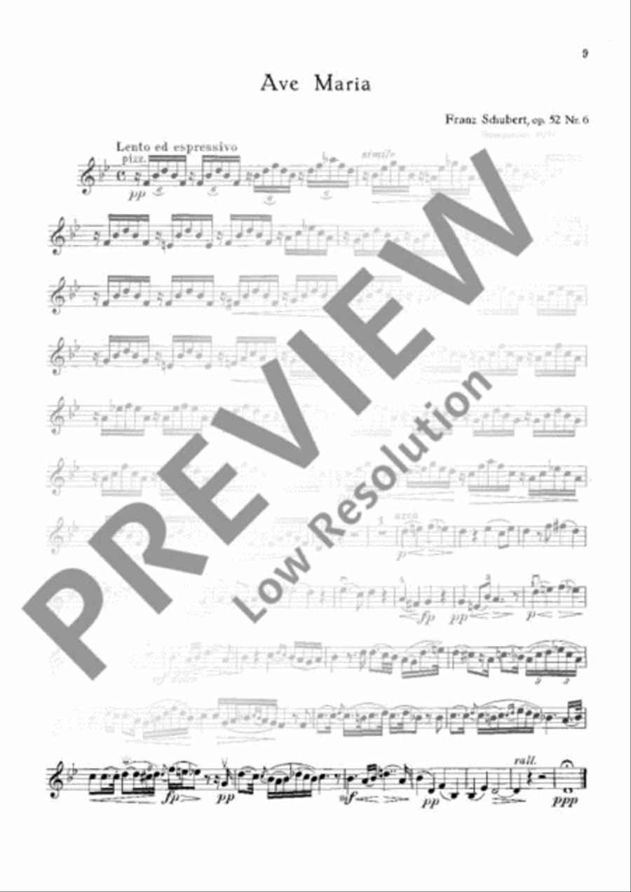 The classical Violin Violin scores gallery preview page 10