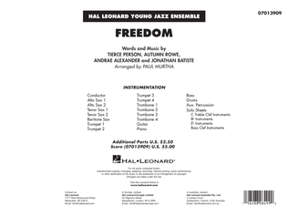 Freedom (arr. Paul Murtha) - Conductor Score (Full Score)