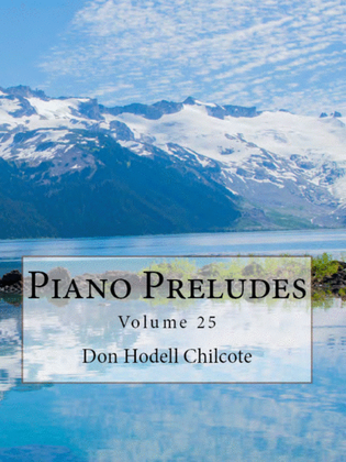Book cover for Piano Preludes Volume 25
