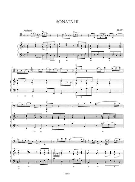 6 Sonatas Op. 5 (H. 103-108) for Violoncello and Basso Continuo - Vol. 1: Sonatas I-III