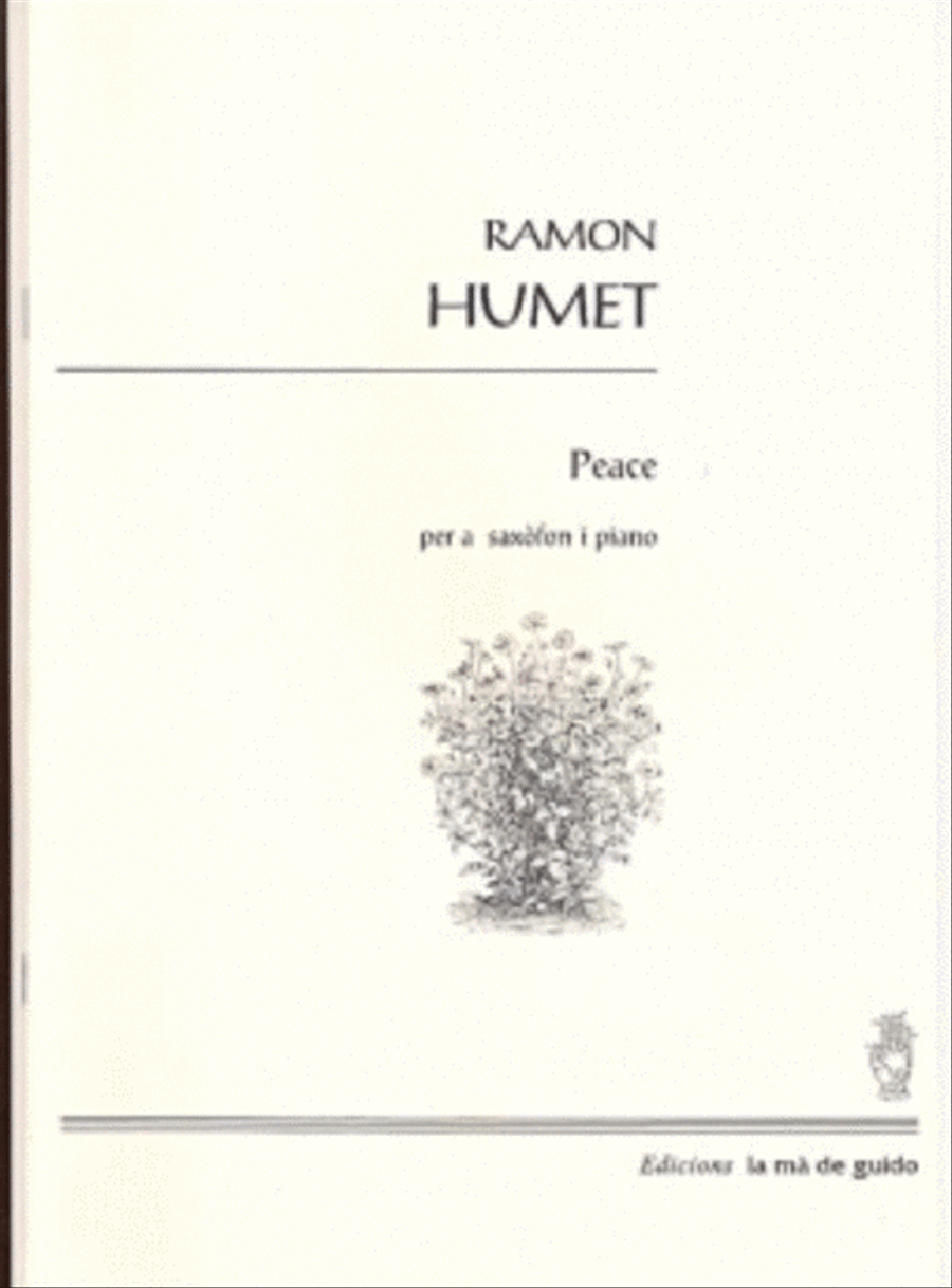 Peace Piano Accompaniment scores gallery preview page 1
