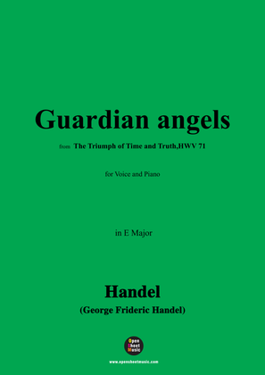 Book cover for Handel-Guardian angels,from 'The Triumph of Time and Truth,HWV 71',in E Major