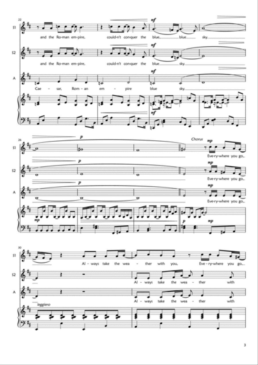 Weather With You Weather With You SSA scores gallery preview page 3