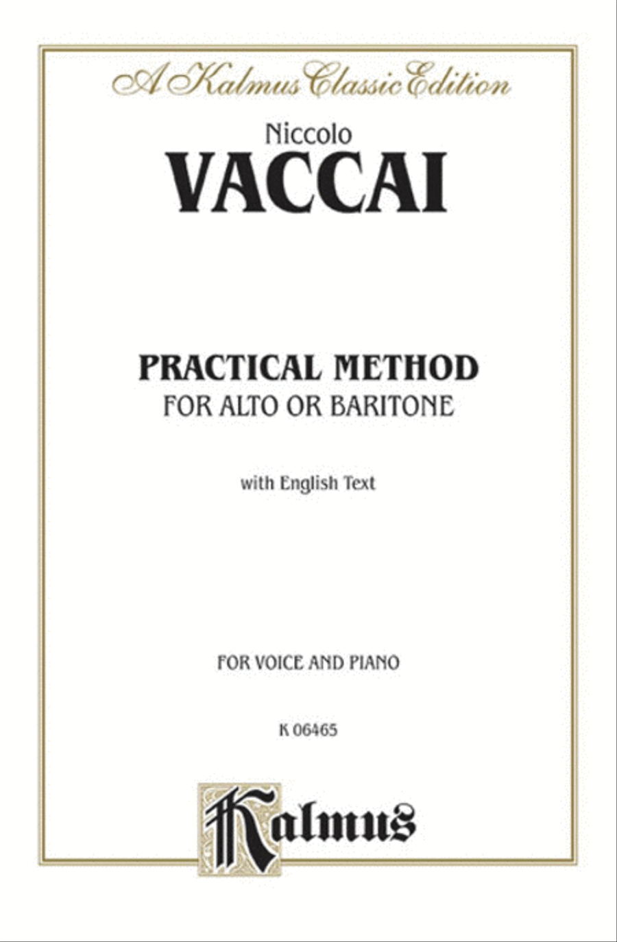 Practical Italian Vocal Method (Marzials) Voice scores gallery preview page 1
