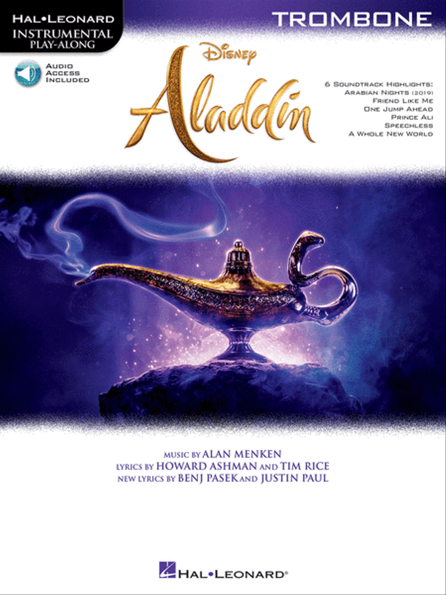 Aladdin Trombone scores gallery preview page 1