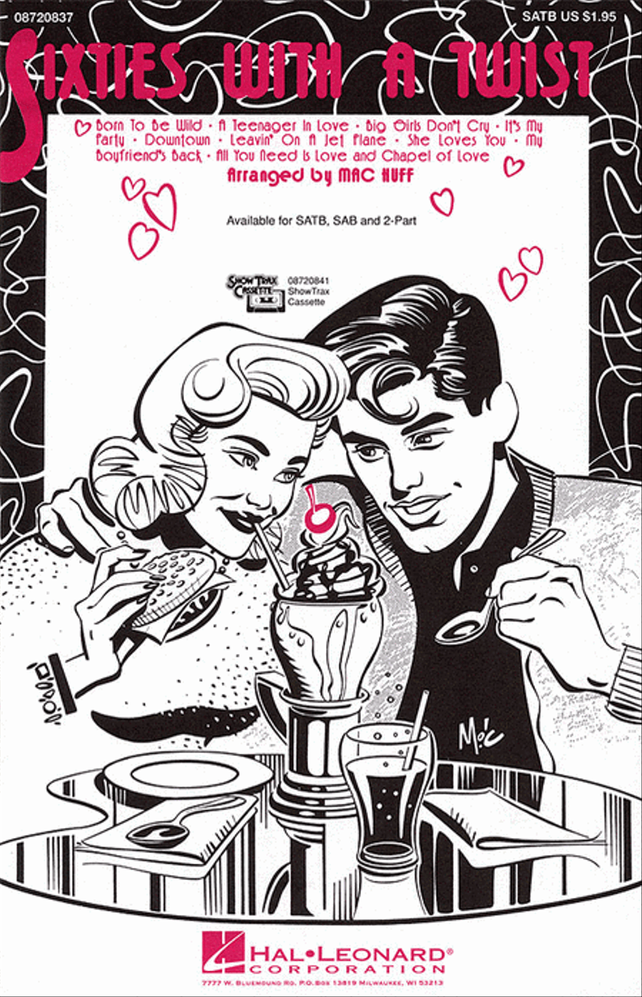 Sixties with a Twist (Medley) 4-Part scores gallery preview page 1