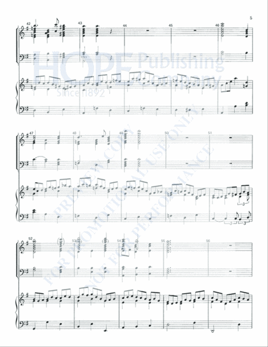 Key Rings Handbell Choir scores gallery preview page 8