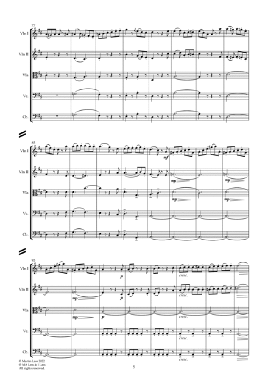 The Joke String Orchestra scores gallery preview page 5