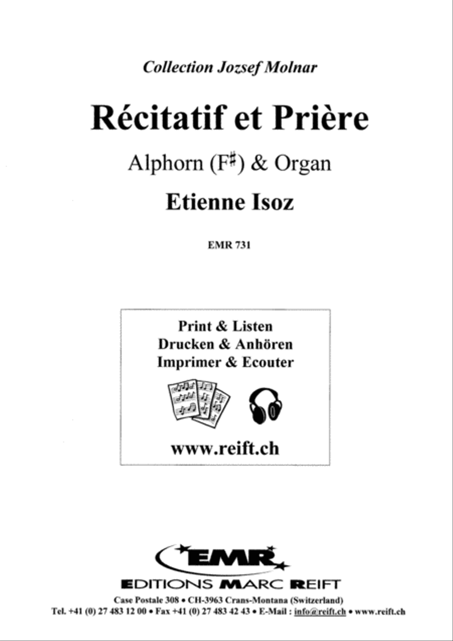 Recitatif et Priere Recitatif et Priere Organ scores gallery preview page 2