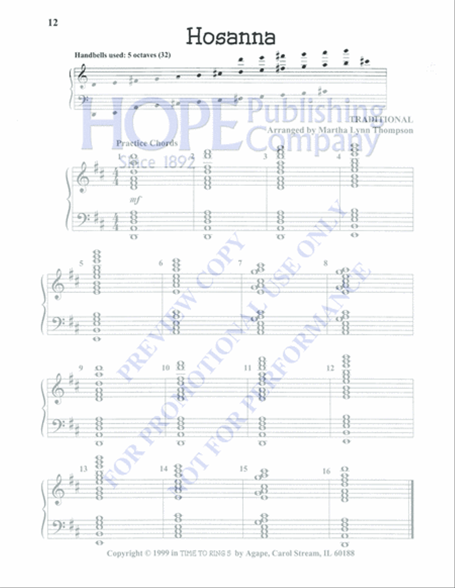 Time to Ring 5 Time to Ring 5 5-Octaves scores gallery preview page 14