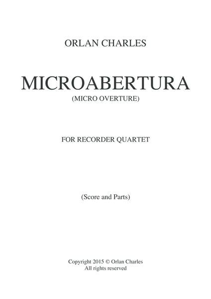 Micro Abertura - Micro Overture - Overture in D minor image number null