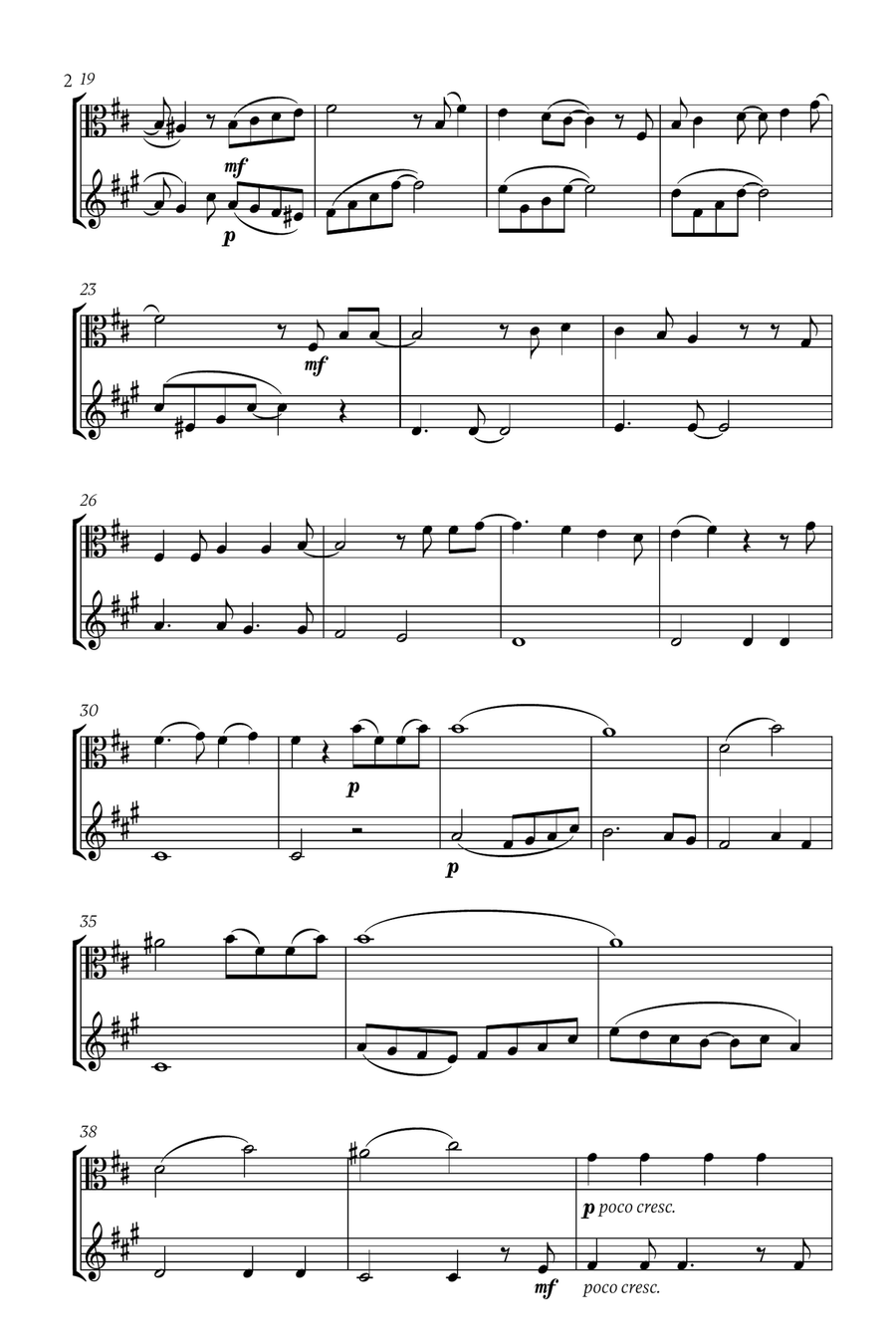 Mary, Did You Know? Horn scores gallery preview page 2