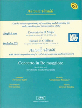 Sonata In Sol Minore E Concerto In Re Maggiore