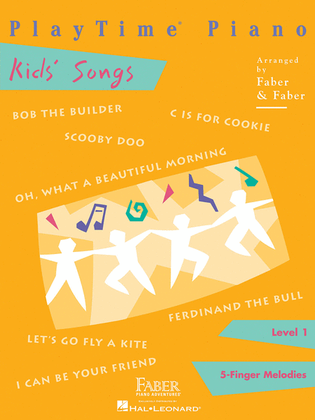 Book cover for PlayTime® Piano Kids' Songs