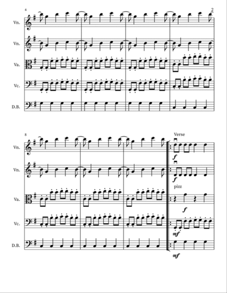 Hot To Go Cello scores gallery preview page 2