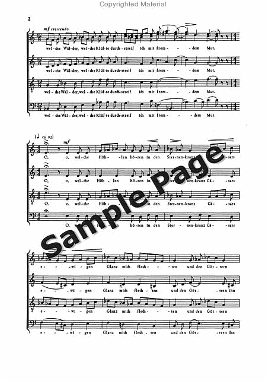 Wohin Ziehst Du Mich Ssatbb SSATBB scores gallery preview page 3