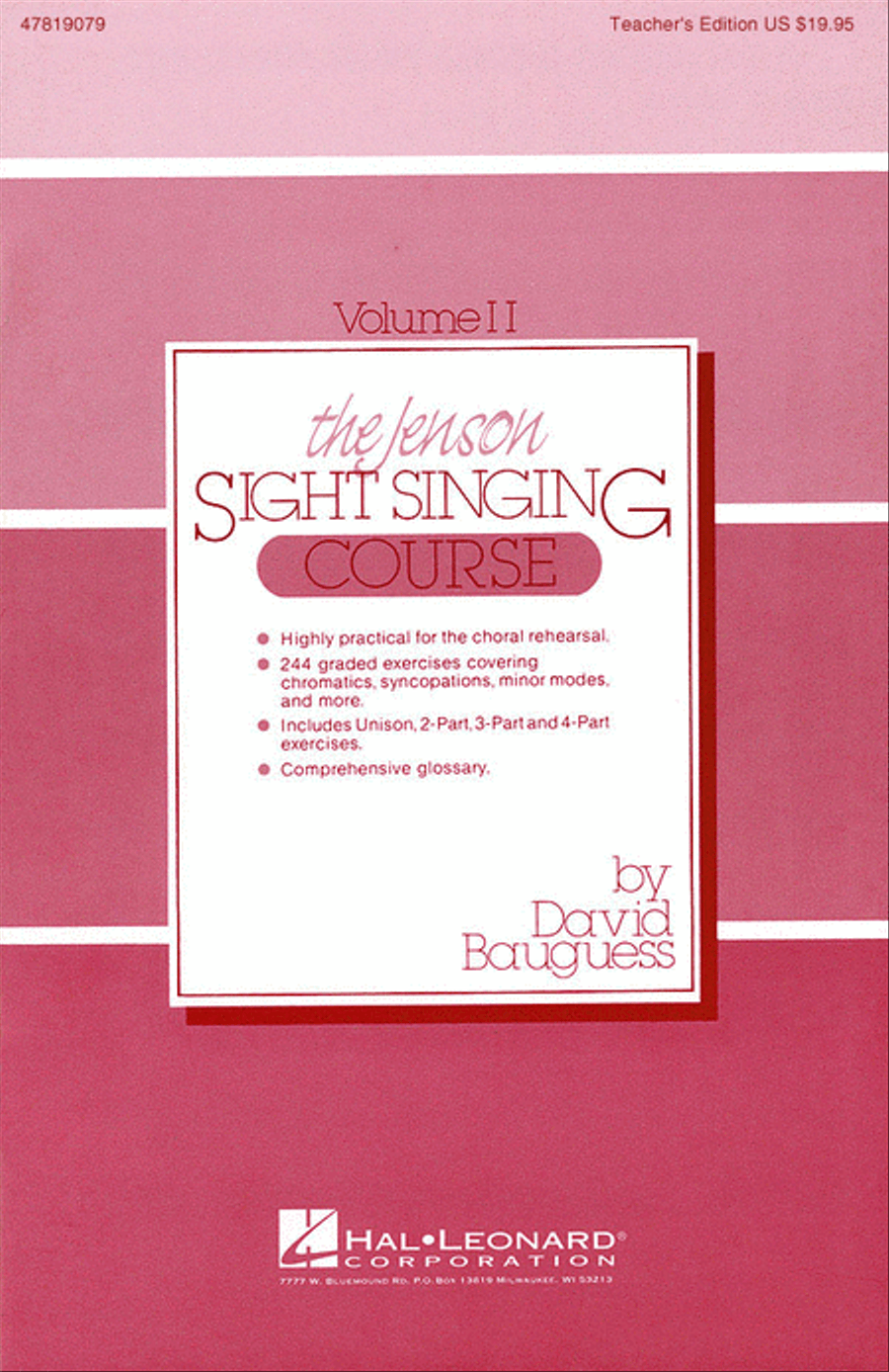 The Jenson Sight Singing Course (Vol. II) Choir scores gallery preview page 1