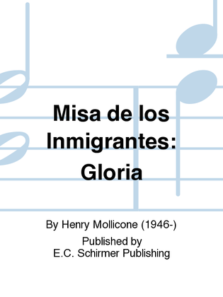 Book cover for Misa de los Inmigrantes: Gloria