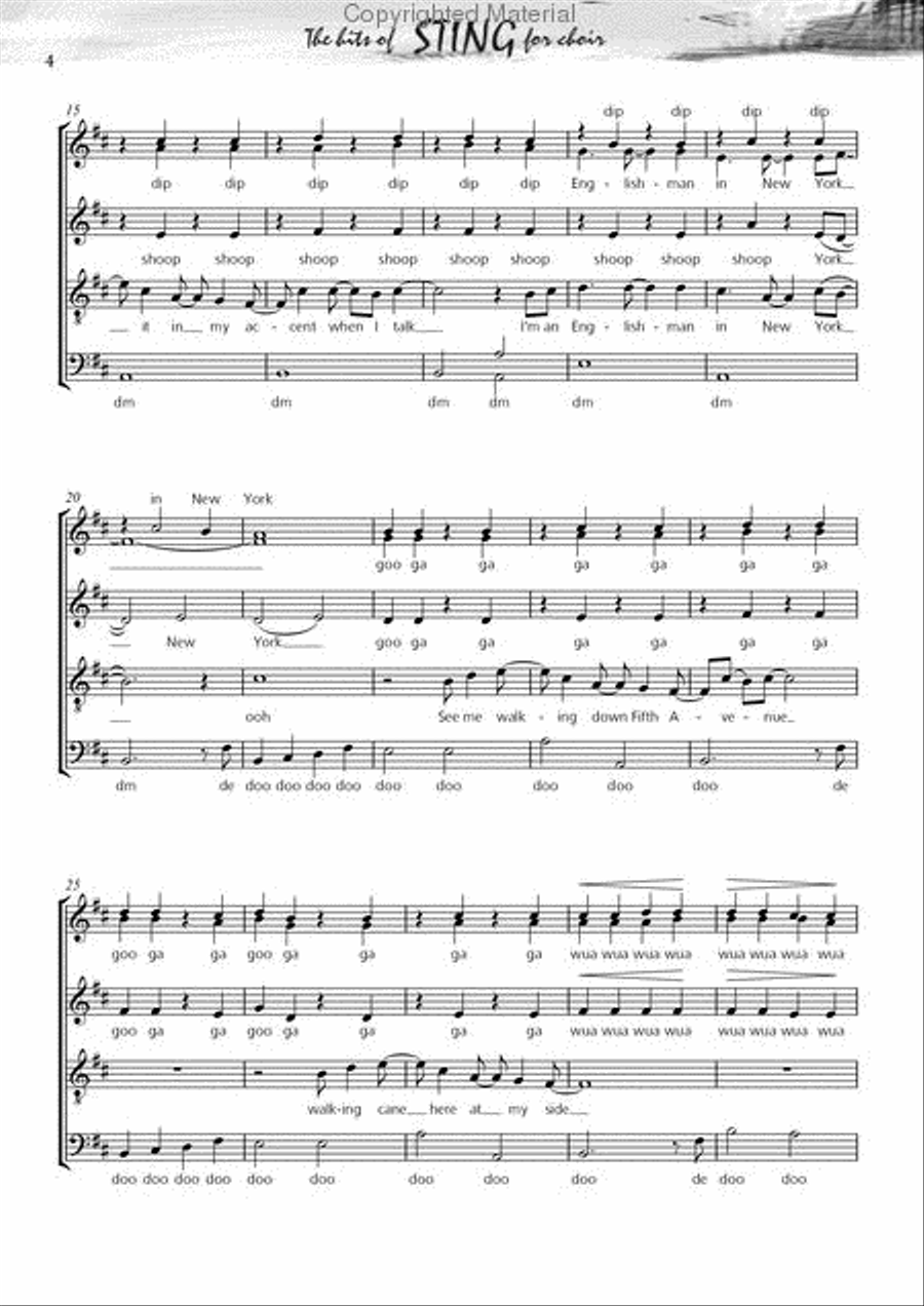 Fields of Gold SSATB scores gallery preview page 3