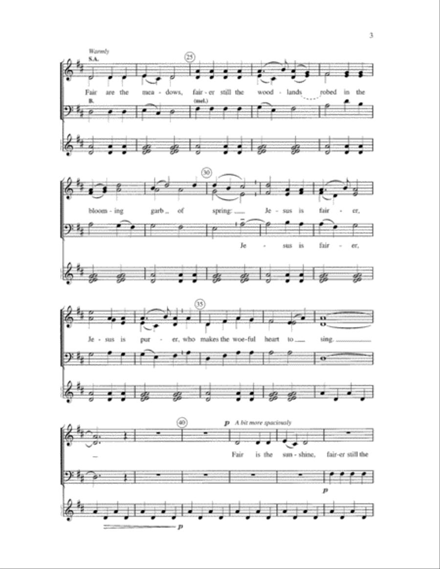 Spring Carol 3-Part scores gallery preview page 3