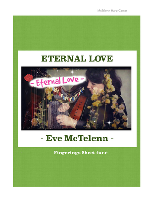Book cover for Eternal Love - intermediate & 34 String Harp | McTelenn Harp Center