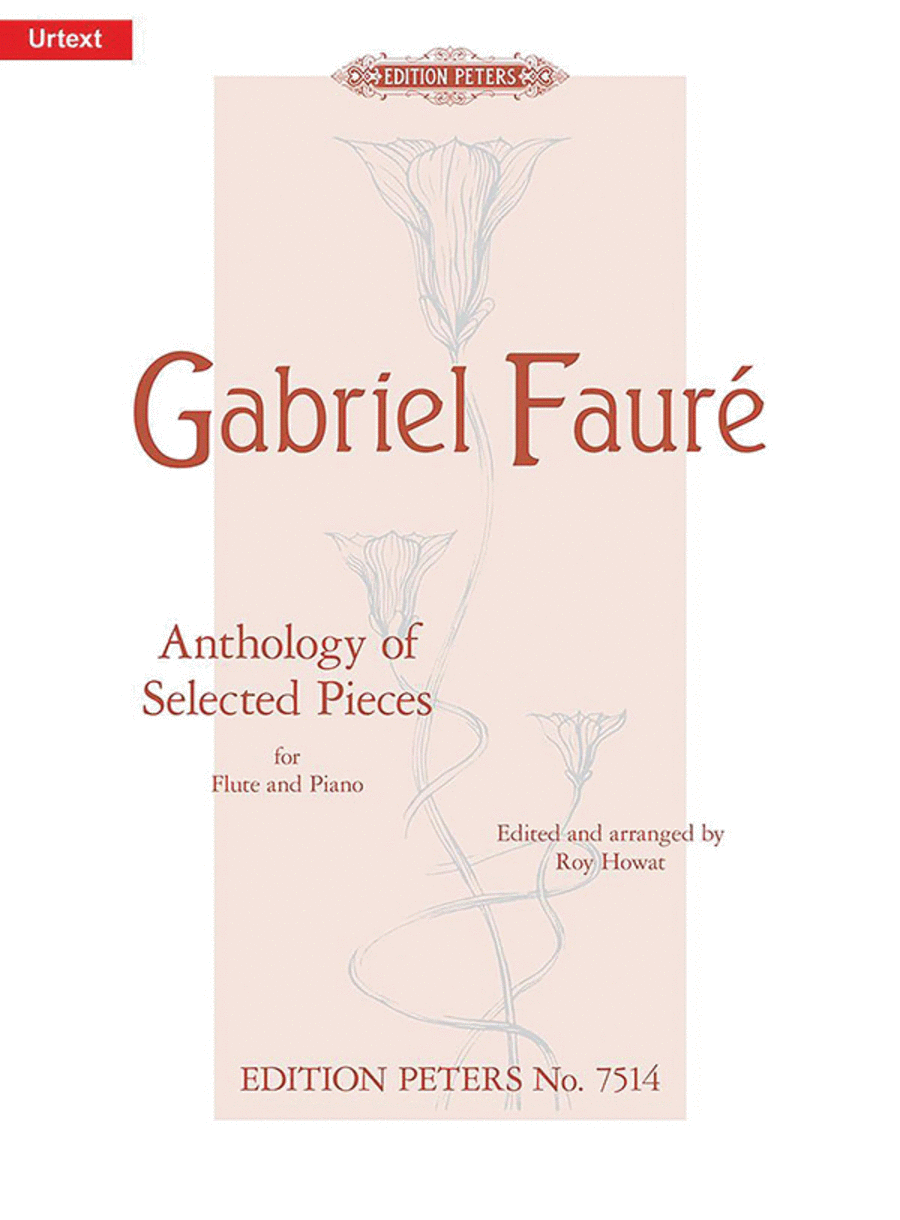 Anthology of Selected Pieces for Flute and Piano Flute Solo scores gallery preview page 1