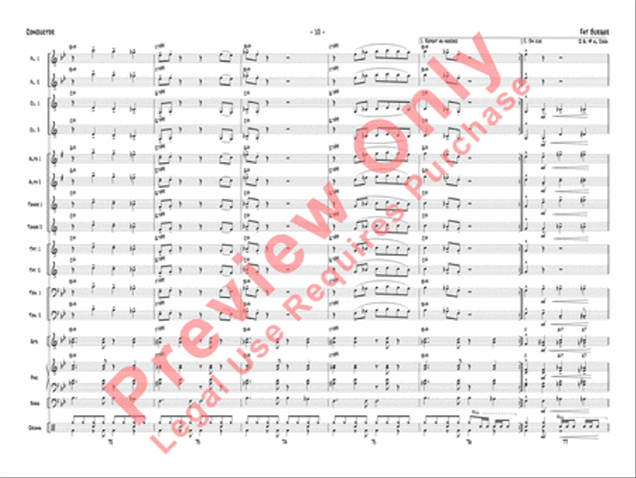 Fat Burger Jazz Ensemble scores gallery preview page 13