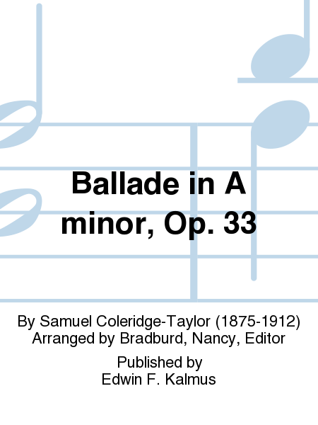 Ballade in A minor, Op. 33