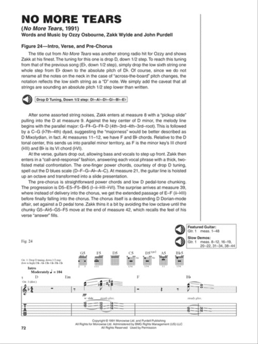 The Very Best of Ozzy Osbourne - 2nd Edition Electric Guitar scores gallery preview page 5