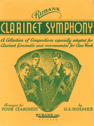 Book cover for Clarinet Symphony