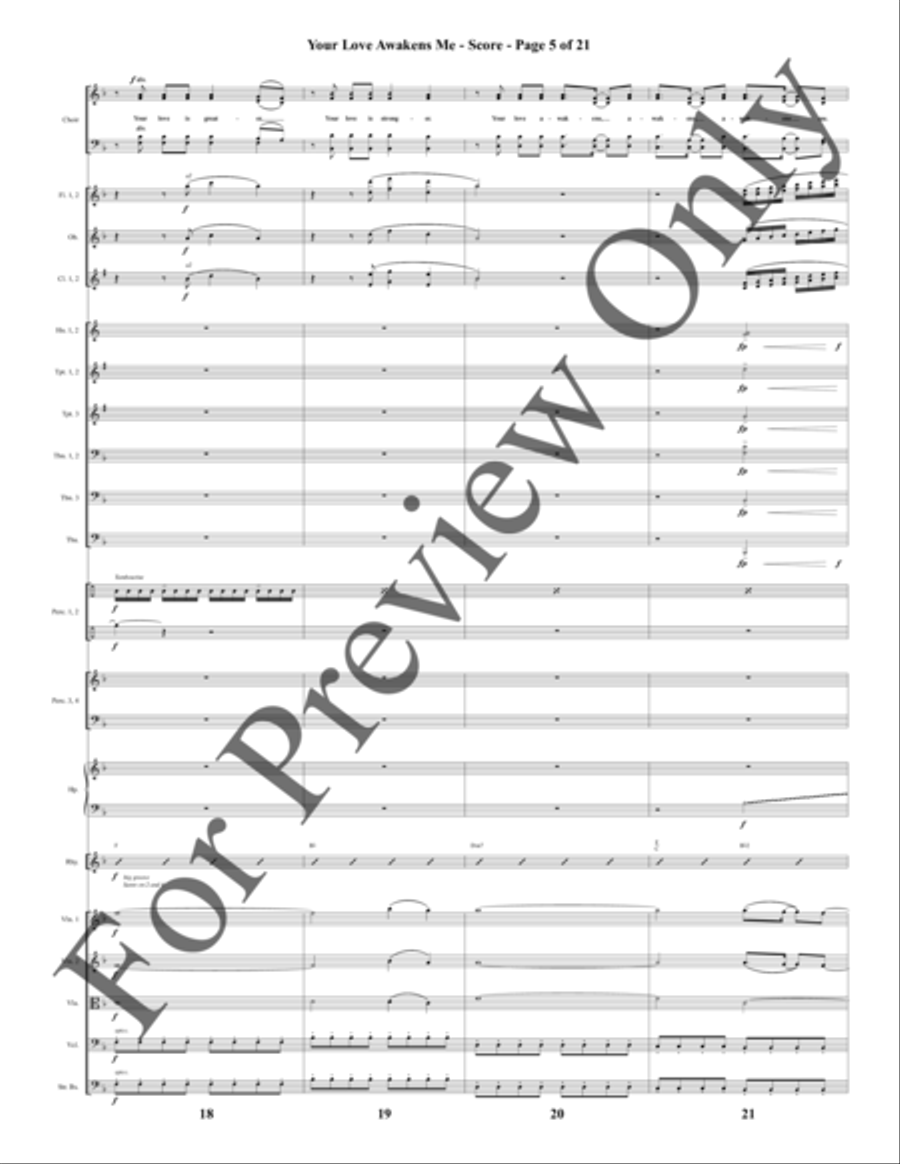 Road to Calvary - Orchestration by Daniel Semsen Choir - Sheet Music page 6