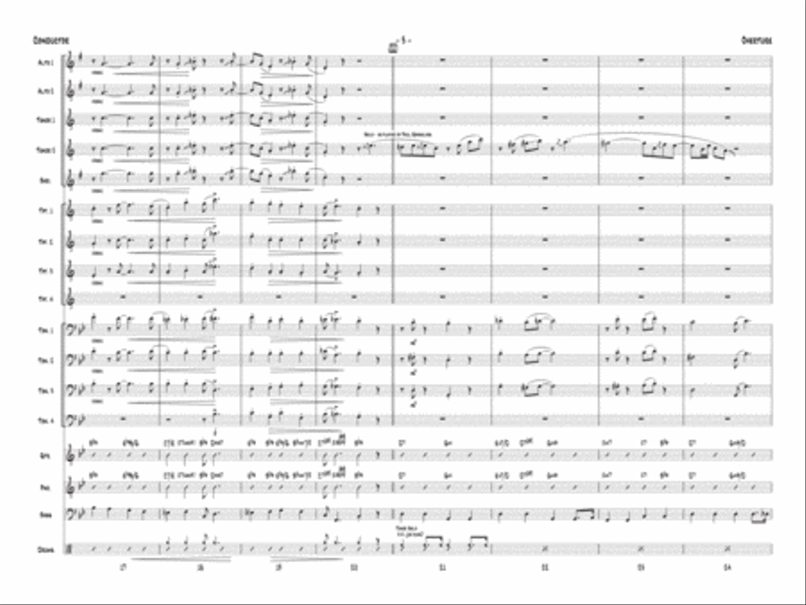 The Nutcracker Suite Jazz Ensemble scores gallery preview page 4