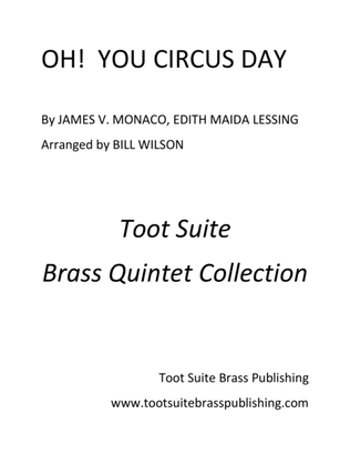 Book cover for Oh! You Circus Day