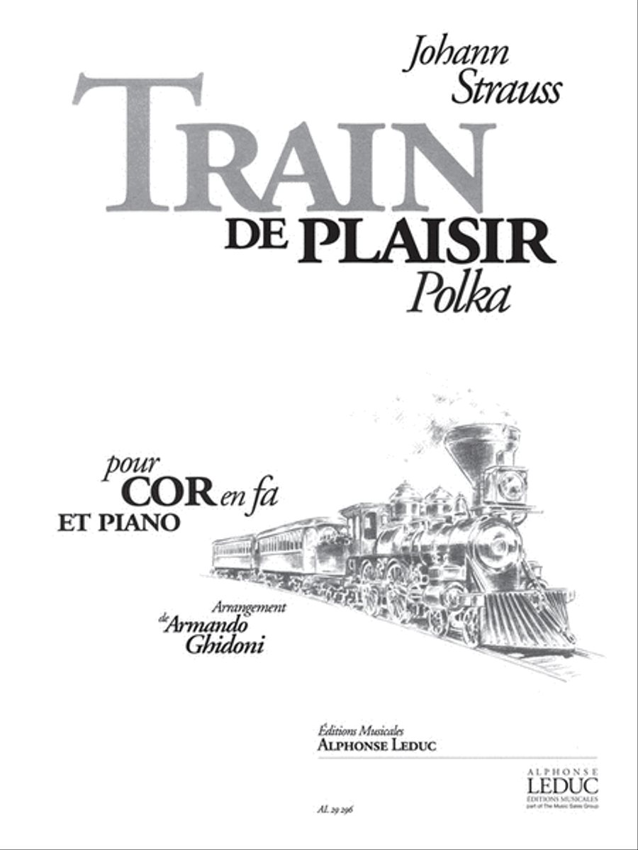 Train De Plaisir Polka Pour Cor Et Piano Horn scores gallery preview page 1