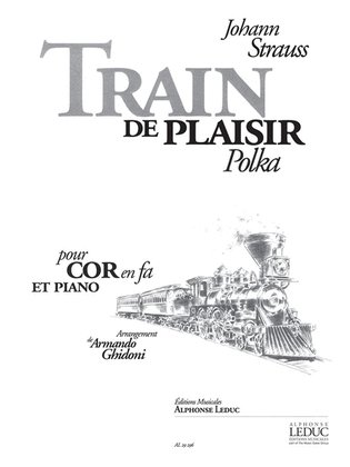 Train De Plaisir Polka Pour Cor Et Piano