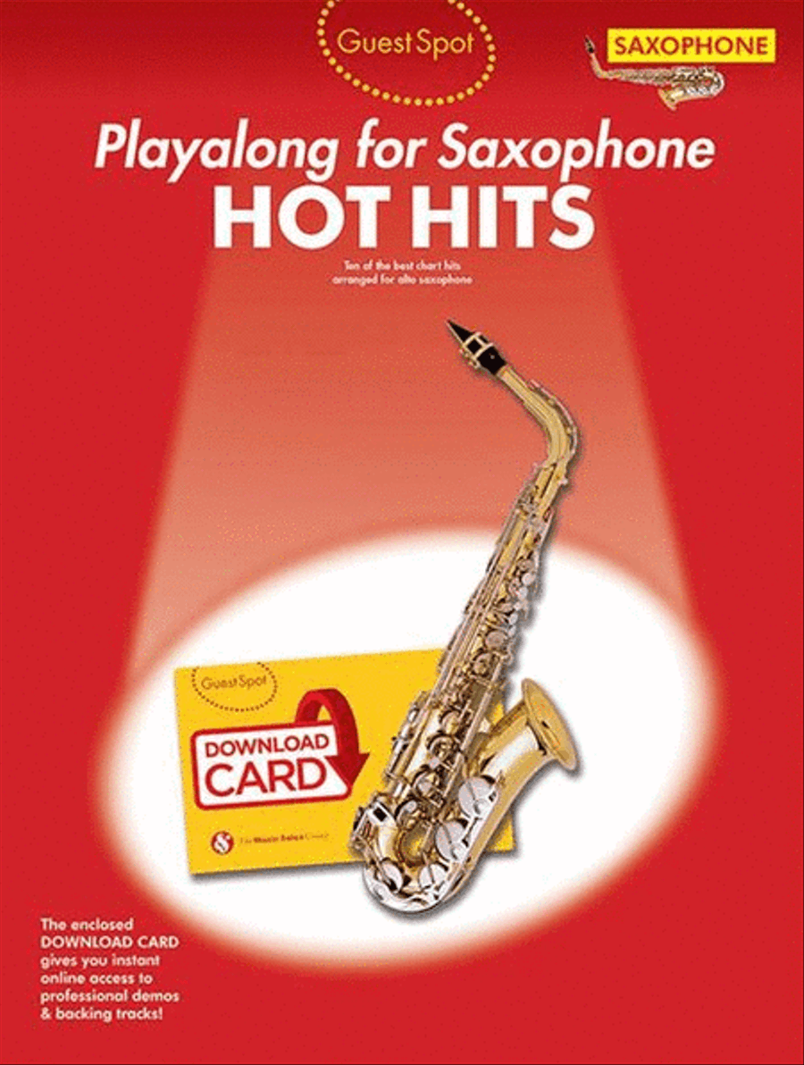 Guest Spot: Hot Hits Guest Spot: Hot Hits Alto Saxophone scores gallery preview page 1