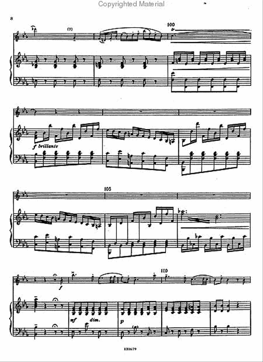 Concerto in E Flat Orchestra scores gallery preview page 4