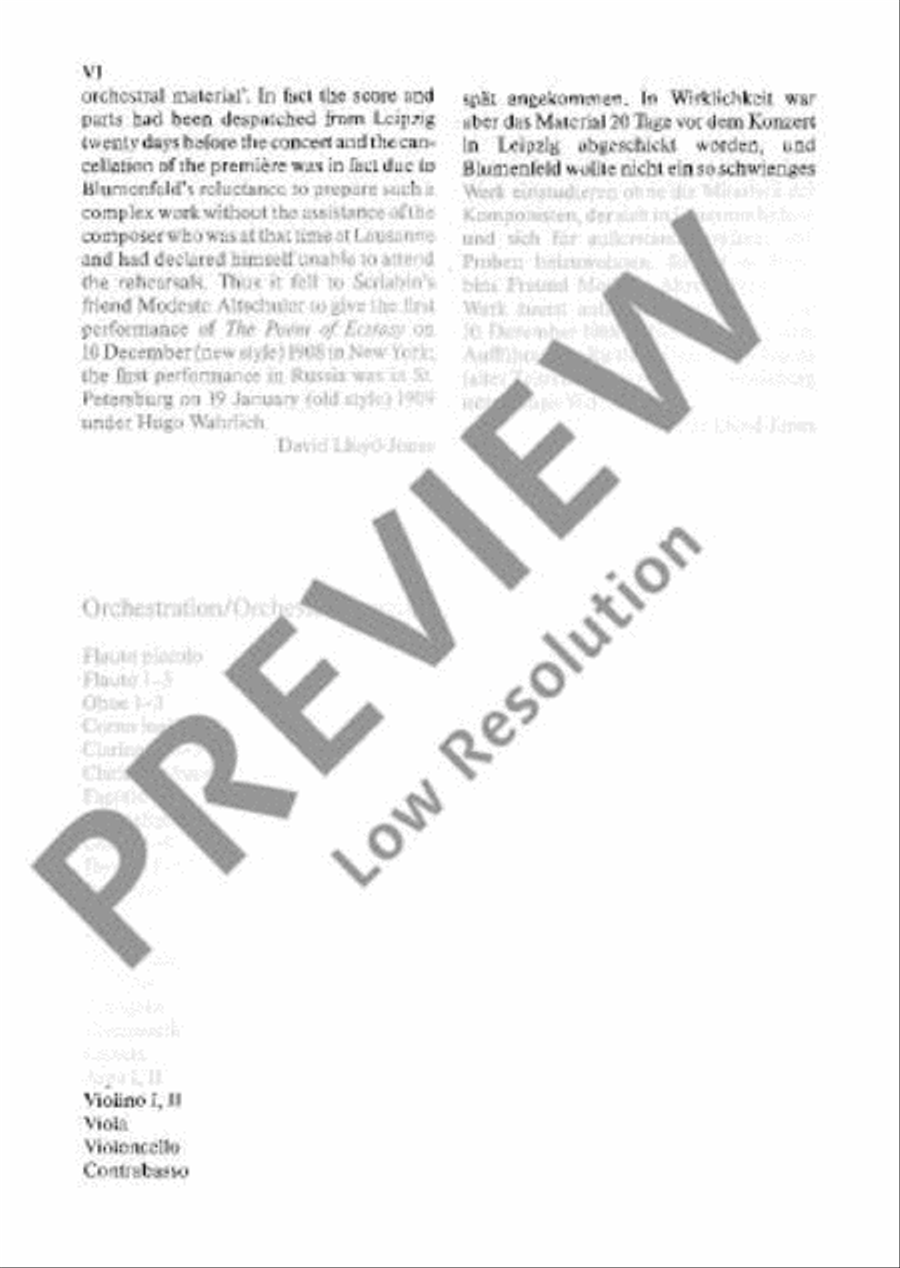 Le Poème de l'extase Orchestra scores gallery preview page 7