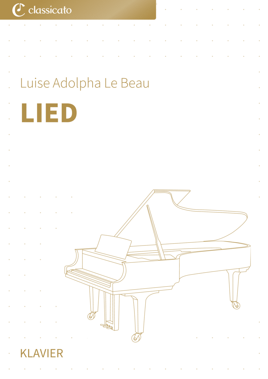 Lied Piano scores gallery preview page 1