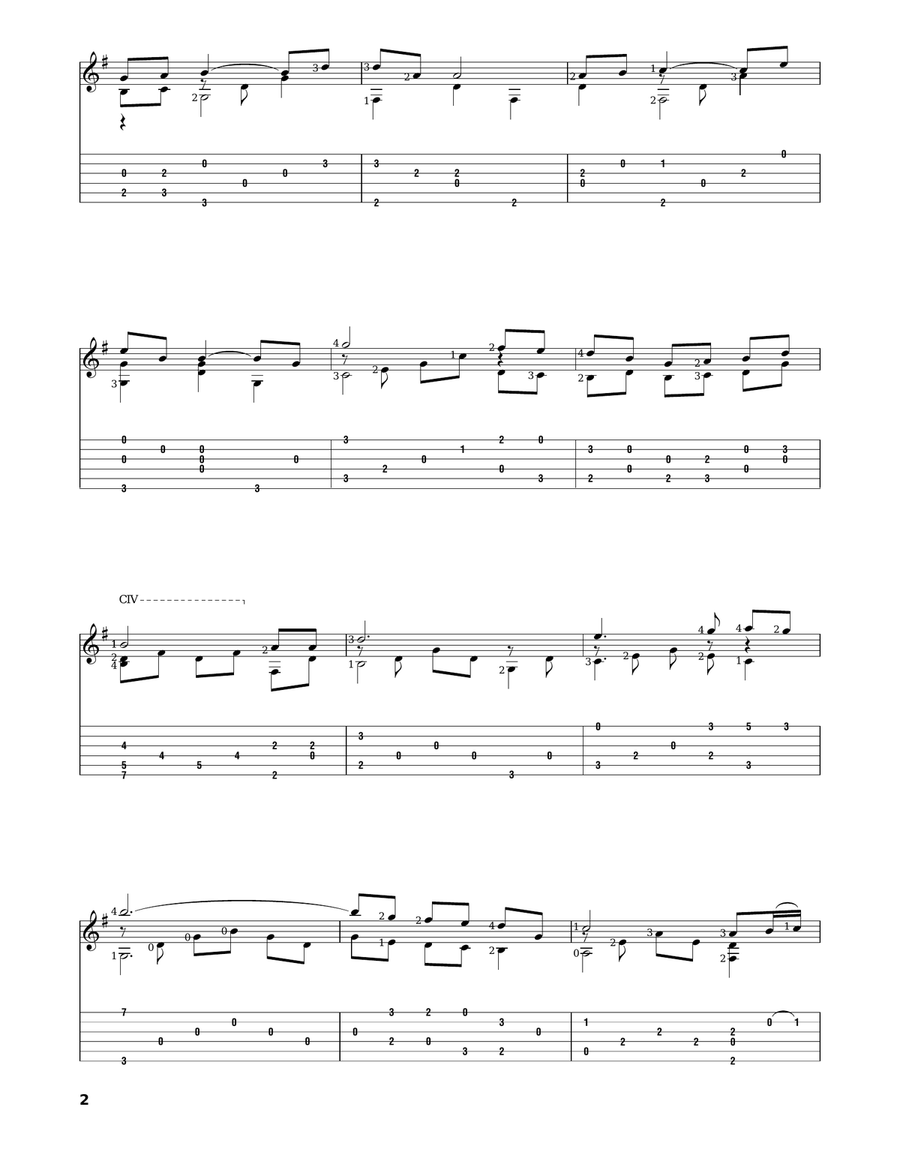Serenata Serenata Acoustic Guitar scores gallery preview page 2