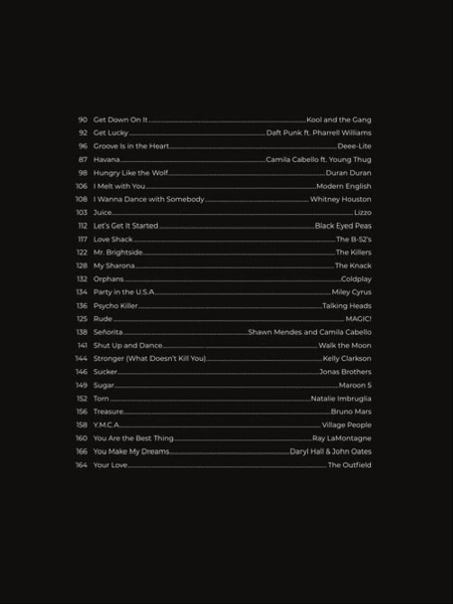 First 50 Pop Songs You Should Play on Bass Bass Guitar scores gallery preview page 4