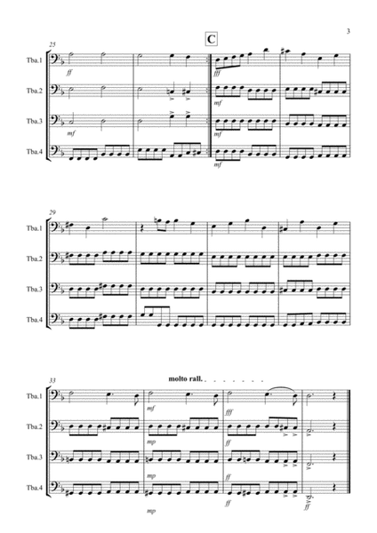 Bach Rocks! for Tuba Quartet image number null
