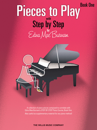 Book cover for Pieces to Play – Book 1