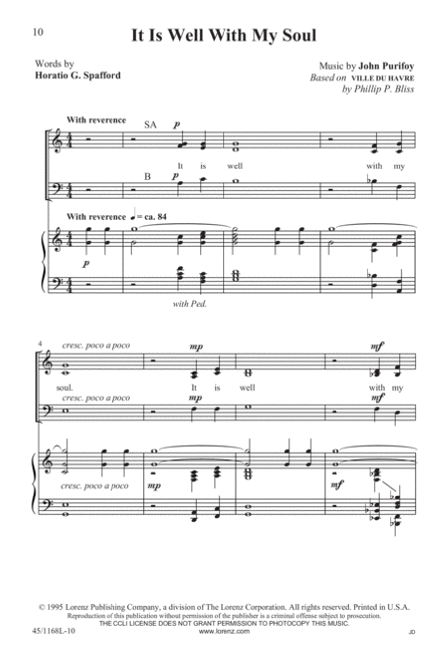 8 Anthems for About 12 Singers 3-Part scores gallery preview page 10