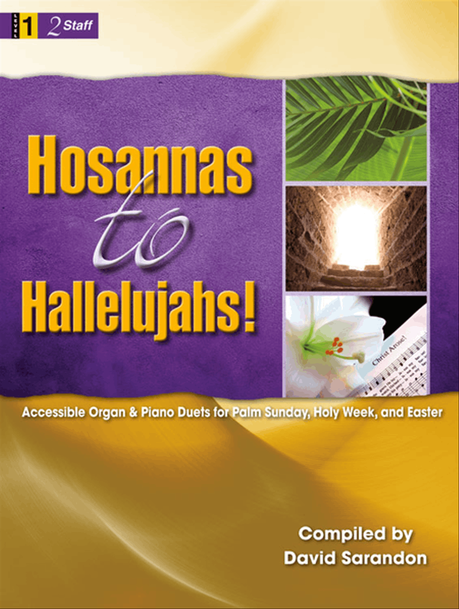 Hosannas to Hallelujahs! Organ scores gallery preview page 1