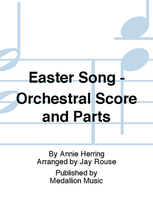 Book cover for Easter Song - Orchestral Score and Parts