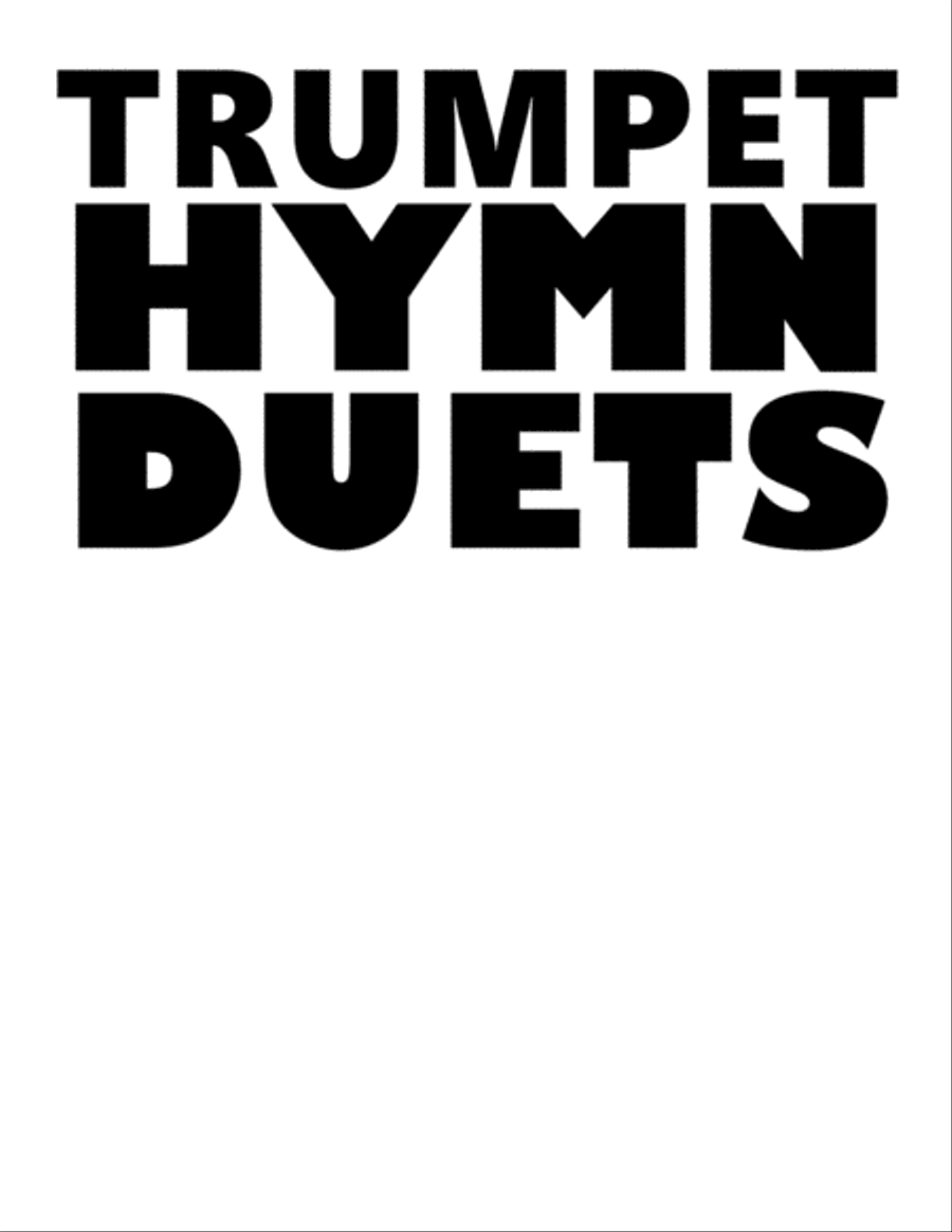 Trumpet Hymn Duets eBook by Eddie Lewis Trumpet Duet scores gallery preview page 2