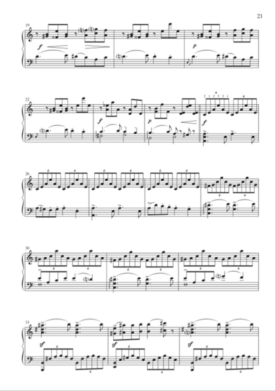 Pages intimes, Op. 48 Piano Solo scores gallery preview page 7